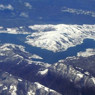 Le foto di Terranera - Campotosto dall'alto