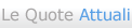 Le quote di iscrizione attuali Le quote di iscrizione attuali